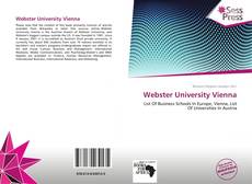 Bookcover of Webster University Vienna