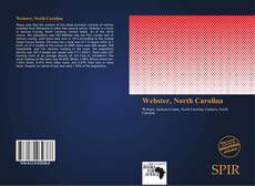 Portada del libro de Webster, North Carolina