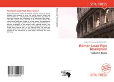 Roman Lead Pipe Inscription的封面