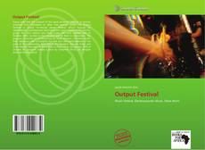 Portada del libro de Output Festival