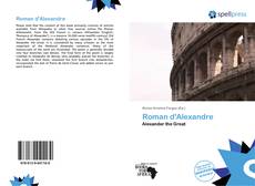 Bookcover of Roman d'Alexandre