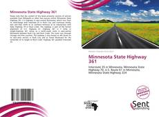 Capa do livro de Minnesota State Highway 361 