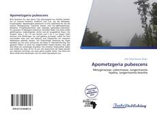 Apometzgeria pubescens kitap kapağı