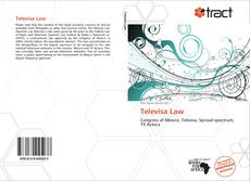 Portada del libro de Televisa Law