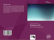 Portada del libro de Romana Carén