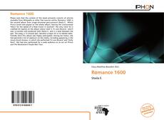 Bookcover of Romance 1600