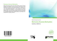 Capa do livro de Romana Acosta Bañuelos 