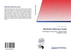 Copertina di Wechsler Memory Scale