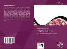 Buchcover von Virginia Orr Maes