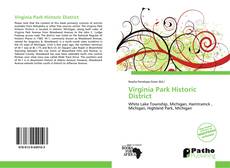 Bookcover of Virginia Park Historic District