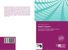 Capa do livro de Pete'S Tavern 