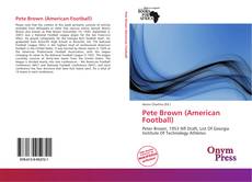 Portada del libro de Pete Brown (American Football)