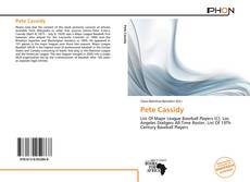 Bookcover of Pete Cassidy