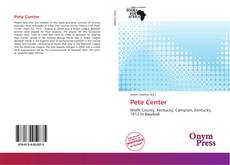 Copertina di Pete Center