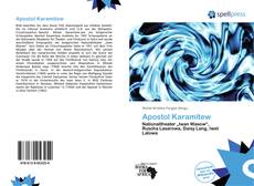 Bookcover of Apostol Karamitew