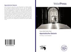 Bookcover of Apostolische Datarie