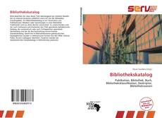 Capa do livro de Bibliothekskatalog 