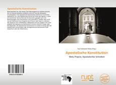 Buchcover von Apostolische Konstitution