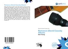 Bookcover of Romance (David Cassidy Album)