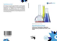 Portada del libro de Apothekenurteil