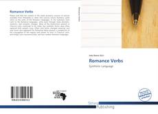 Couverture de Romance Verbs