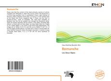 Bookcover of Romanche