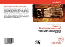 Biblische Einleitungswissenschaft的封面