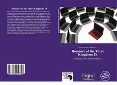 Couverture de Romance of the Three Kingdoms IX