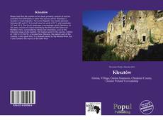 Portada del libro de Klesztów