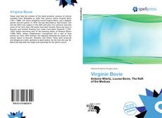 Buchcover von Virginie Bovie