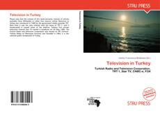 Capa do livro de Television in Turkey 