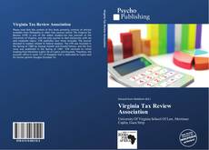 Couverture de Virginia Tax Review Association