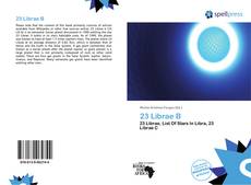 Buchcover von 23 Librae B