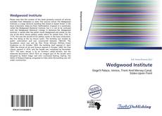 Capa do livro de Wedgwood Institute 