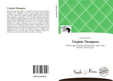 Copertina di Virginia Thompson