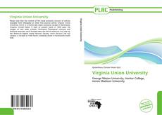 Capa do livro de Virginia Union University 