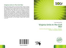 Bookcover of Virginia Units In The Civil War