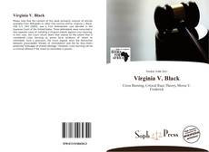 Bookcover of Virginia V. Black