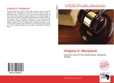 Virginia V. Maryland kitap kapağı