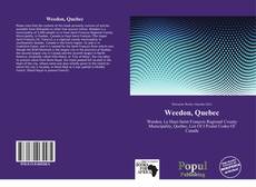 Portada del libro de Weedon, Quebec