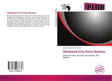 Bookcover of Weekend City Press Review