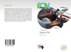 Bookcover of Spyker D8