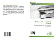 Portada del libro de Romanian Academic Society