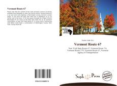 Capa do livro de Vermont Route 67 