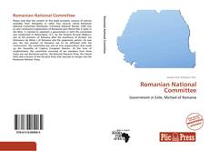 Capa do livro de Romanian National Committee 