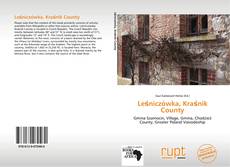 Capa do livro de Leśniczówka, Kraśnik County 