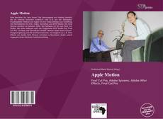 Portada del libro de Apple Motion