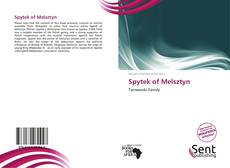 Spytek of Melsztyn的封面