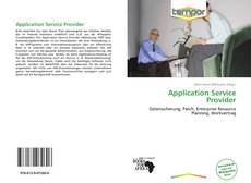 Portada del libro de Application Service Provider