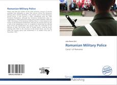 Borítókép a  Romanian Military Police - hoz